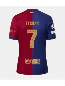 Muži Futbalové oblečenie Barcelona Ferran Torres #7 2024-25 Krátky Rukáv - Domáci